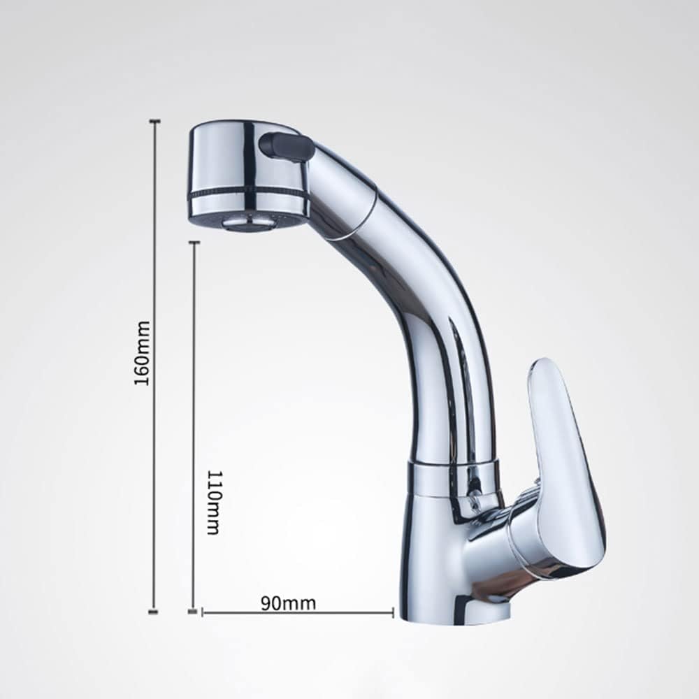 Robinet douchette salle de bain en laiton
