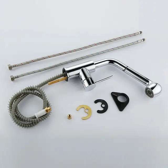 Robinet cuisine douchette pour cuisine en laiton