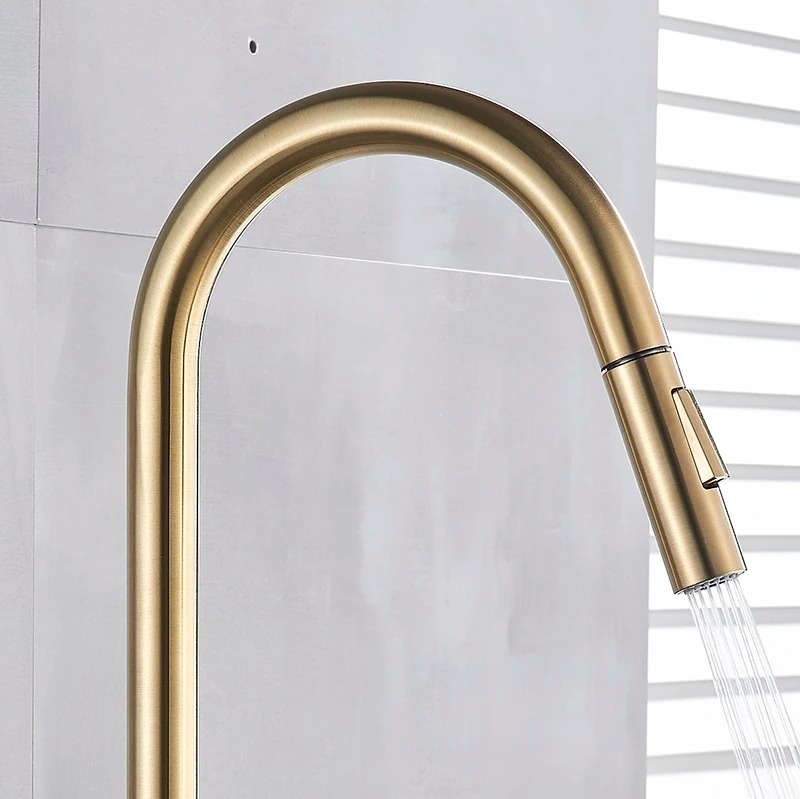 Robinet douchette pour cuisine en laiton