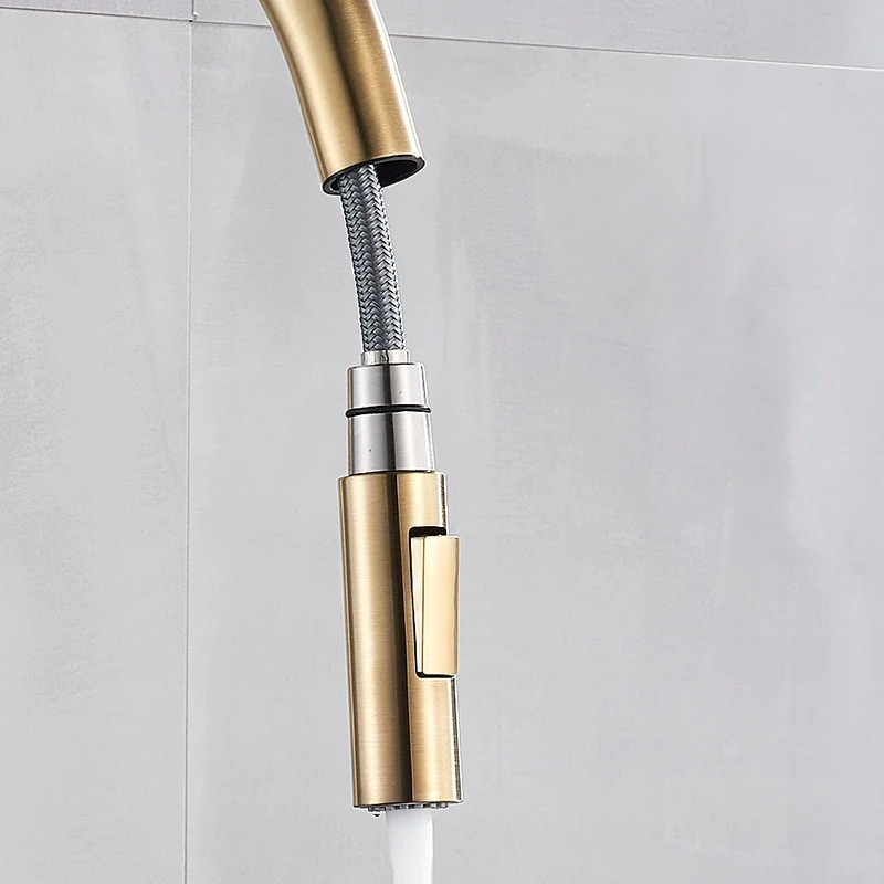 Robinet douchette pour cuisine en laiton