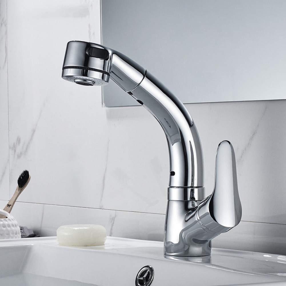 Robinet douchette salle de bain en laiton