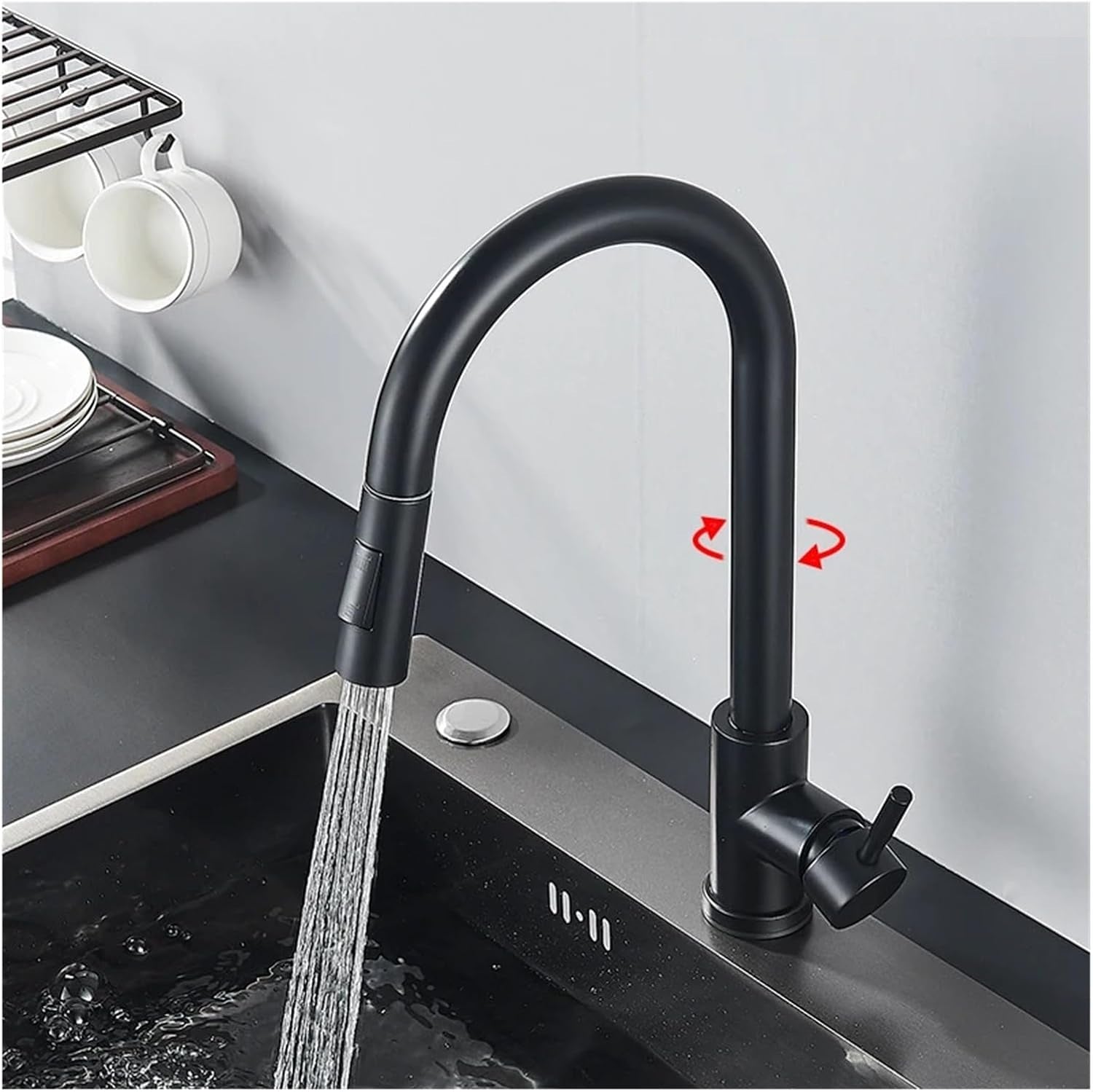 Robinet douchette pour cuisine en laiton