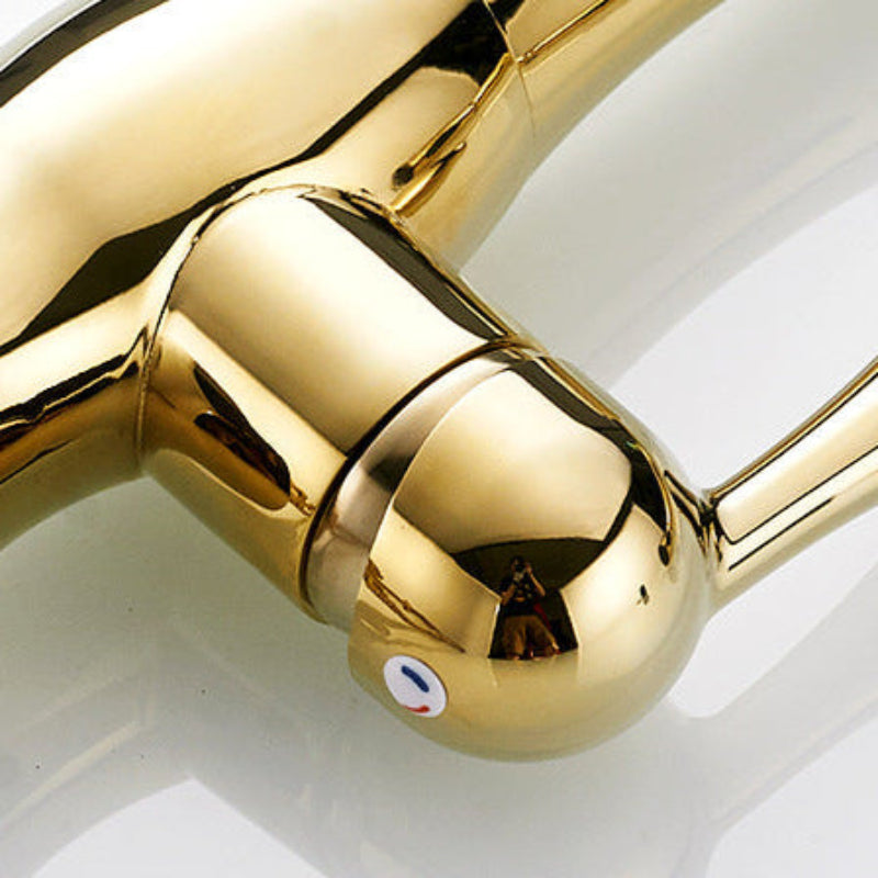 Robinet douchette vintage pour cuisine en laiton